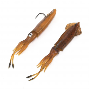 Октопус Savage Gear 3D Swim Squid 125мм 25гр (Brown UV)