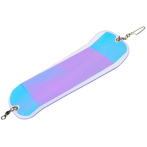 Флешер для троллинга Higashi Flasher 28x9см пластик #01 Full Lazer UV