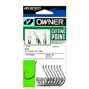 Крючки Owner Cutting Point SSW 5111 #5/0