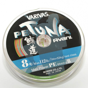 Плетеный шнур Varivas Pе TUNA #4
