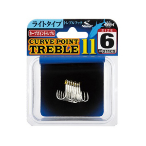 Тройники Shout 211CS Curve Point Treble 11 №4