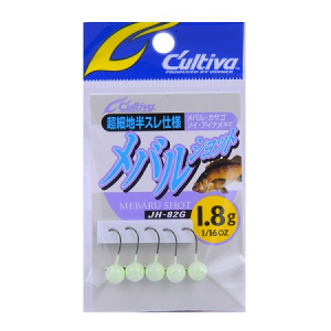 Джиг-головка Cultiva JH-82G 1.8гр (светонакопит.)