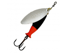 Блесна MEPPS Aglia Long Heavy №2 цв. Серебристый/Черный/Оранжевый