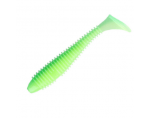 Силиконовая приманка Keitech Swing Impact 4" #EA11T Lime Chartreuse Glow